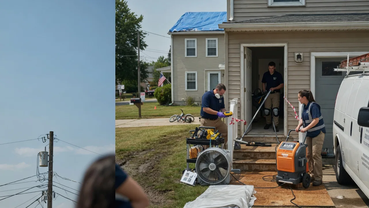 Water Damage Repair in Fall Branch, TN near me